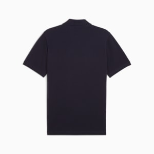 Camiseta tipo polo Essentials de piqué para hombre, New Navy, extralarge